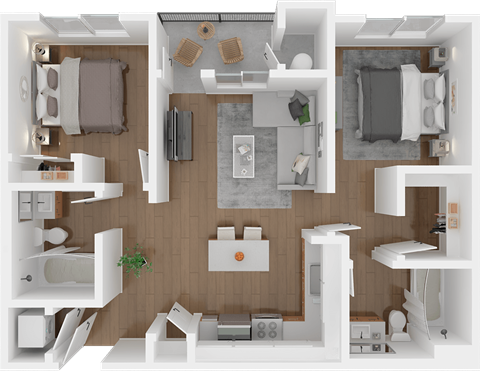 Lighthouse Phase II Floor Plan at 38° NORTH, Santa Rosa, CA 95404
